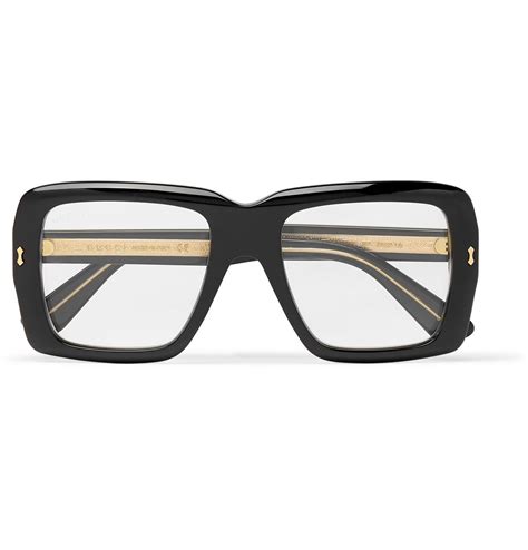 gucci square prescription glasses